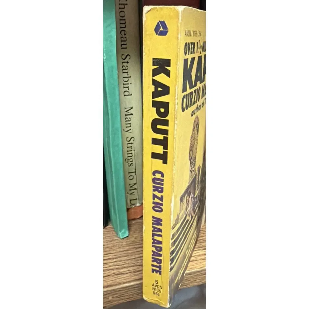 Kaputt by Curzio Malaparte 1st Avon Print‎ 1966 Paperback Book